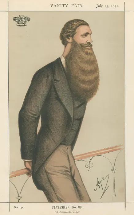 Framed Print : Politicians Vanity Fair Conservative Whip Lord Skelsmerdale