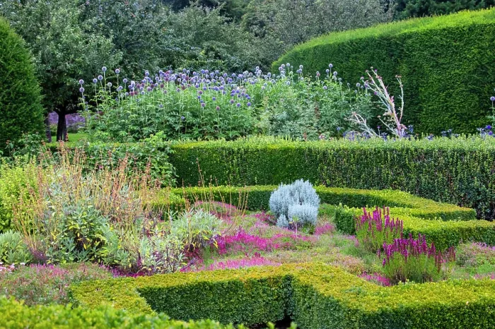 Framed Print : Portion of the very extensive, beautiful gardens at Cawdor Castle, Scotland Framed Print : Portion of the very extensive, beautiful gardens at Cawdor Castle, Scotland