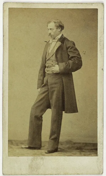 Framed Print : Portrait of Aurélien Scholl, (1833-1902) Framed Print : Portrait of Aurélien Scholl, (1833-1902)