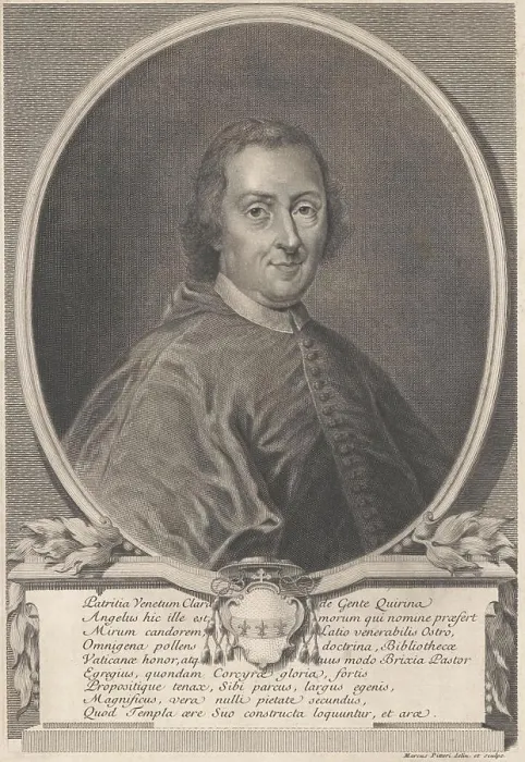Framed Print : Portrait of Cardinal Angelo Maria Quirini Framed Print : Portrait of Cardinal Angelo Maria Quirini
