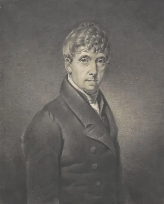 Framed Print : Portrait of Charles Howard Hodges Framed Print : Portrait of Charles Howard Hodges
