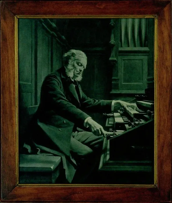 Framed Print : Portrait of the composer César Franck (1822-1890), Rongier, Jeanne (1852-1929) Framed Print : Portrait of the composer César Franck (1822-1890), Rongier, Jeanne (1852-1929)