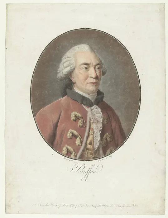 Framed Print : Portrait of Georges Louis Leclerc Graaf van Buffon Framed Print : Portrait of Georges Louis Leclerc Graaf van Buffon