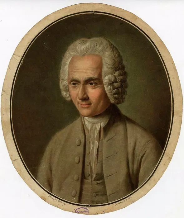 Framed Print : Portrait of Jean-Jacques Rousseau (1712-1778), Alix, Pierre-Michel (1762-1817) Framed Print : Portrait of Jean-Jacques Rousseau (1712-1778), Alix, Pierre-Michel (1762-1817)