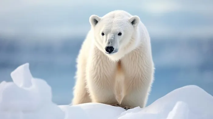 Framed Print : Portrait of large white bear on snow. Protection of wild animals. Polar Bear Day Framed Print : Portrait of large white bear on snow. Protection of wild animals. Polar Bear Day