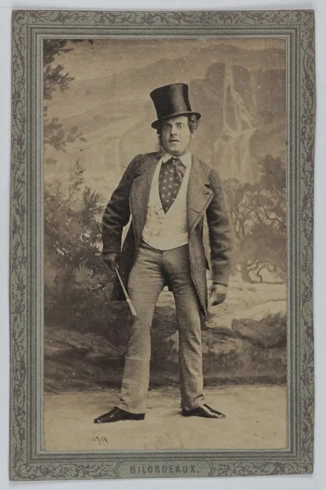 Framed Print : Portrait of Louis Henri Vontatum (-1887)
