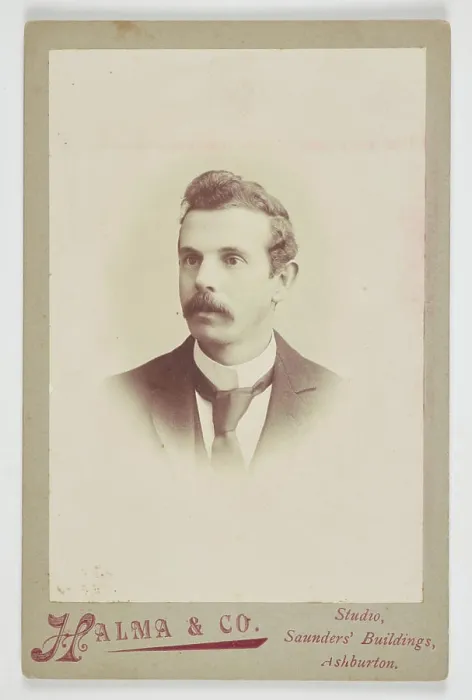 Framed Print : Portrait of a man, Ashburton, by Halma & Co Framed Print : Portrait of a man, Ashburton, by Halma & Co