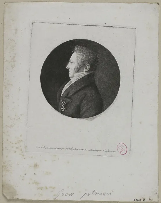 Framed Print : Portrait of Monsieur Gross, Polish Edma Queenedey (1756-1830) Framed Print : Portrait of Monsieur Gross, Polish Edma Queenedey (1756-1830)