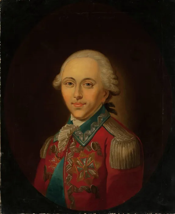 Framed Print : Portrait of Wincentz Potocki (d.1825), crown chamberlain. nieznany malarz polski, painter Framed Print : Portrait of Wincentz Potocki (d.1825), crown chamberlain. nieznany malarz polski, painter