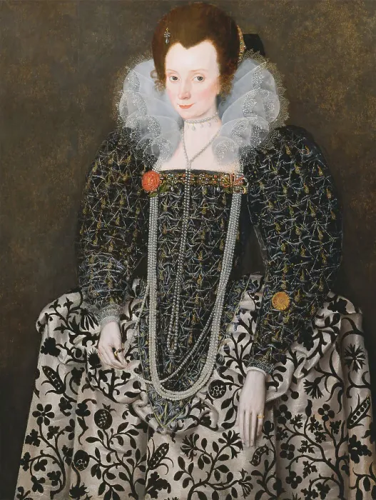 Framed Print : Portrait Woman Traditionally Identified Mary Clopton