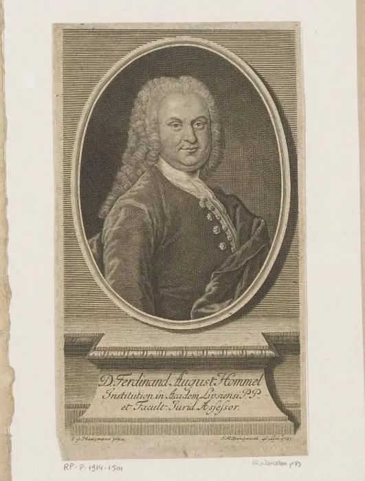 Framed Print : PortraT van Ferdinand August Hommel Framed Print : PortraT van Ferdinand August Hommel