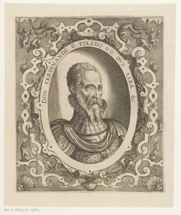 Framed Print : Portret Van Fernando Álvarez de Toledo Framed Print : Portret Van Fernando Álvarez de Toledo