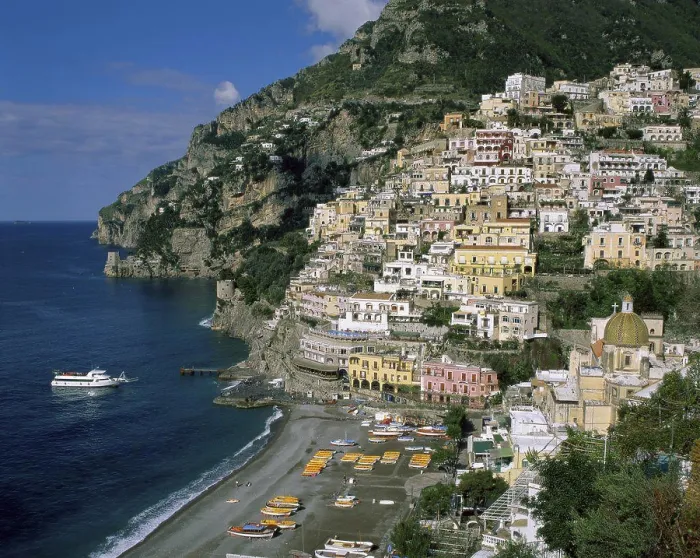 Framed Print : Positano Amalfi Coast Campania Italy Framed Print : Positano Amalfi Coast Campania Italy
