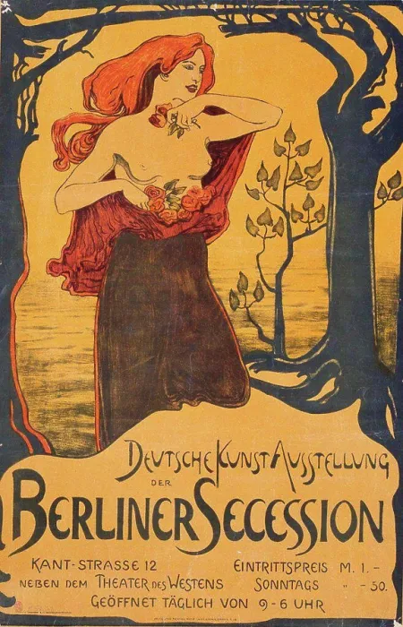 Framed Print : Poster for the Berlin Secession Exhibition, Anonymous Framed Print : Poster for the Berlin Secession Exhibition, Anonymous