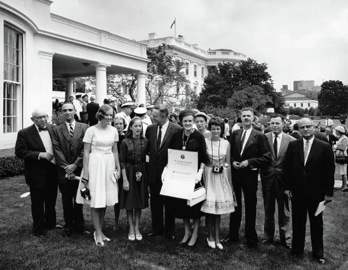 Framed Print : Presentation of the President's Distinguished Civilian Service Awards
