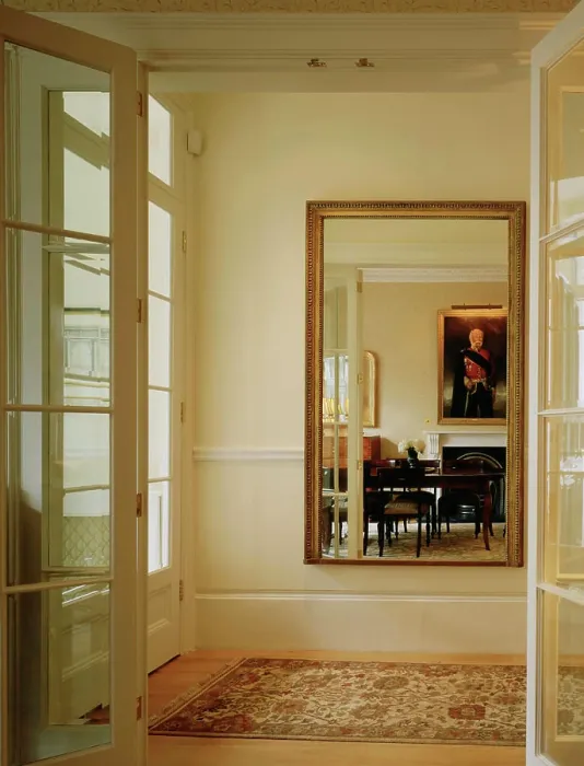 Framed Print : private house entrance hall Framed Print : private house entrance hall