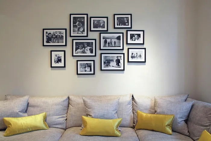 Framed Print : Private House, Geraldine Morley Interior Design, 2010, Tv Room, Geraldine Morley, United Kingdom, Architect Unknown Framed Print : Private House, Geraldine Morley Interior Design, 2010, Tv Room, Geraldine Morley, United Kingdom, Architect Unknown