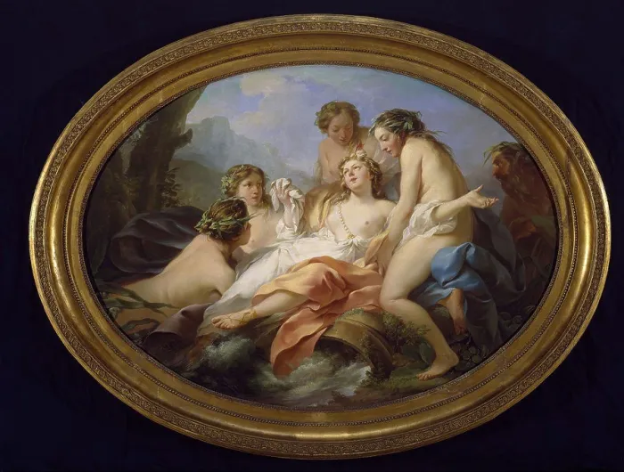 Framed Print : Psyche Rescued by Naiads, 1750 Attributed to Jean-Baptiste-Marie Pierre Framed Print : Psyche Rescued by Naiads, 1750 Attributed to Jean-Baptiste-Marie Pierre