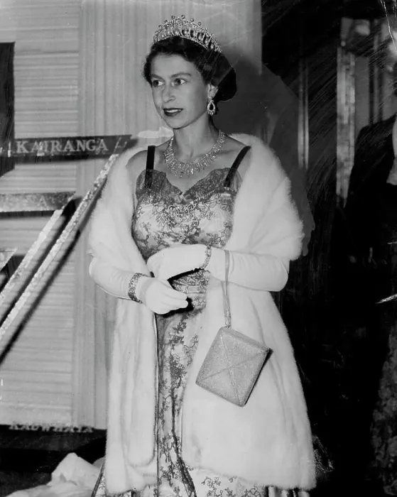 Framed Print : The Queen you are going to see tomorrow. February 02, 1954 Framed Print : The Queen you are going to see tomorrow. February 02, 1954