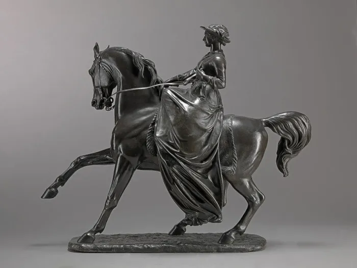 Framed Print : Queen Victoria on Horseback, Thomas Thornycroft Framed Print : Queen Victoria on Horseback, Thomas Thornycroft