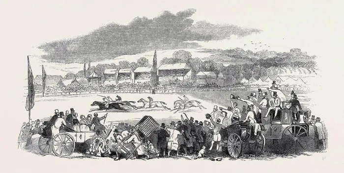 Framed Print : READING RACES