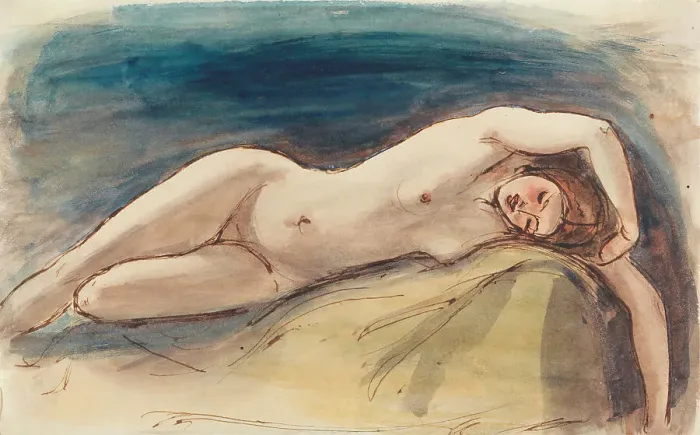 Framed Print : Reclining Female Nude William Edward Frost 1810-1877 Framed Print : Reclining Female Nude William Edward Frost 1810-1877