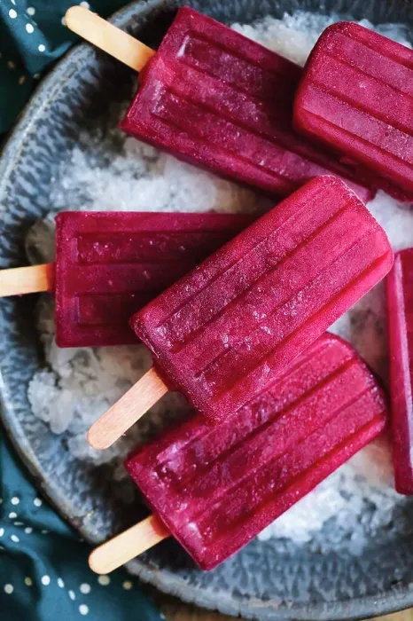 Framed Print : Red popsicles on ice Framed Print : Red popsicles on ice