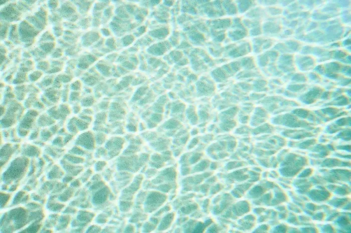 Framed Print : Reflection forming pattern over blue swimming pool water Framed Print : Reflection forming pattern over blue swimming pool water