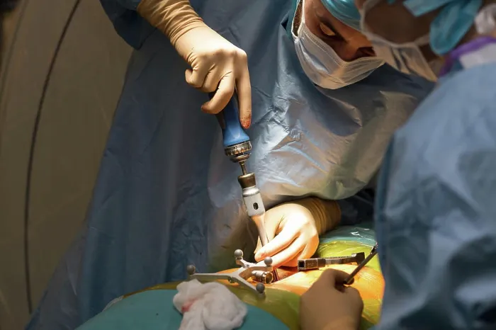 Framed Print : Reportage in the orthopedic surgery operating theatre in Pasteur 2 Hospital Framed Print : Reportage in the orthopedic surgery operating theatre in Pasteur 2 Hospital