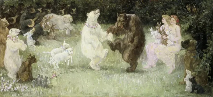 Framed Print : The Rites of Spring 1905 Frederick Stuart Church (1842-1923 / American) Oil on canvas Framed Print : The Rites of Spring 1905 Frederick Stuart Church (1842-1923 / American) Oil on canvas