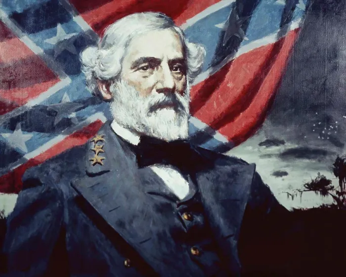 Framed Print : Robert E. Lee (1807-70) American History