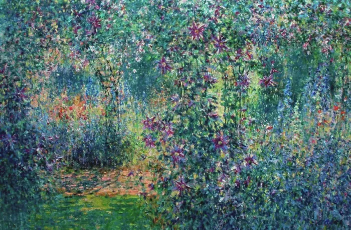 Framed Print : The Rose Walk, Eastleach House, Charles Neal, 2012 Framed Print : The Rose Walk, Eastleach House, Charles Neal, 2012