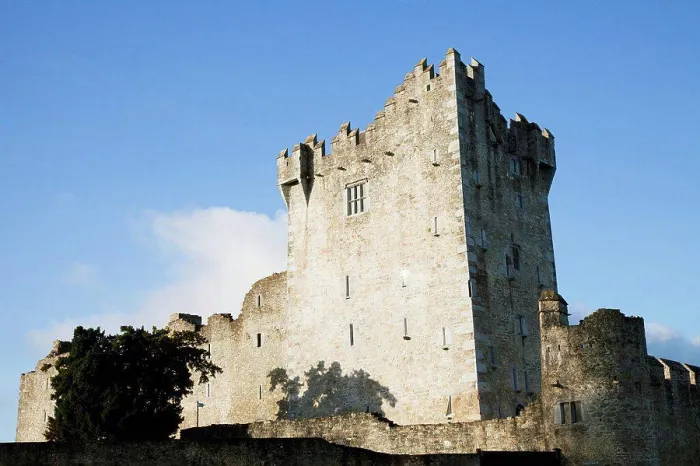 Framed Print : Ross castle near killarney, county kerry ireland