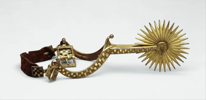Framed Print : Rowel Spur ca. 1400 French or Spanish