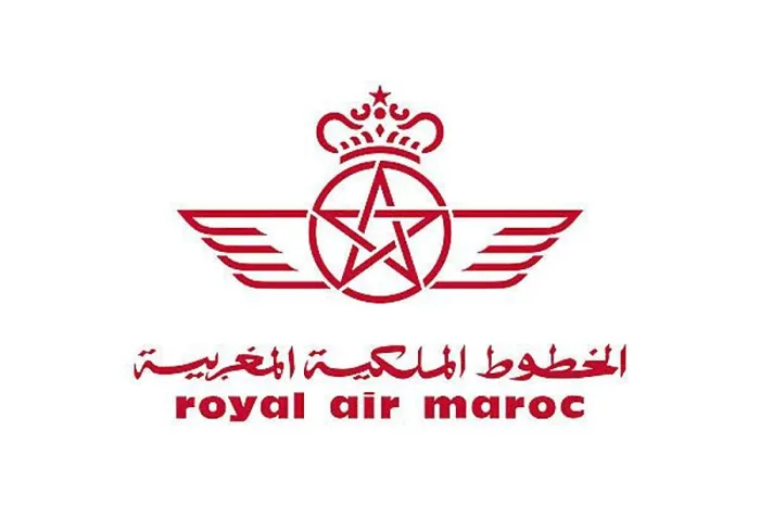 Framed Print : Royal Air Maroc, Logo, White background Framed Print : Royal Air Maroc, Logo, White background