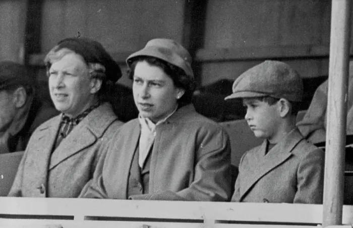 Framed Print : Royal Visitors To The European Horse Trials -- L to R: The Princess Royal; H Framed Print : Royal Visitors To The European Horse Trials -- L to R: The Princess Royal; H