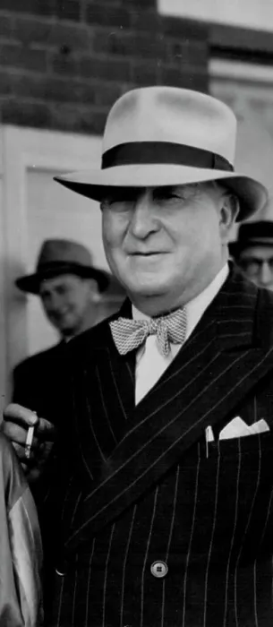 Framed Print : R.P. Cruise - R / Horse Owner. January 1, 1949. (Photo by Frederick John Halmarick / Fairfax Media)