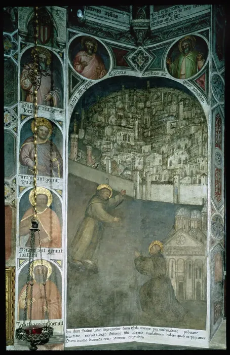 Framed Print : Saint Antony Entrusts the Protection of the City of Padua to the Blessed Luke Framed Print : Saint Antony Entrusts the Protection of the City of Padua to the Blessed Luke