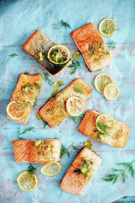 Framed Print : Salmon fillets Framed Print : Salmon fillets