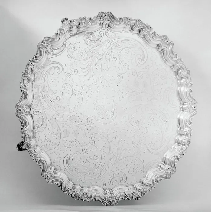 Framed Print : Salver 1834-35 Henry Wilkinson & Co.. Salver 198040 Framed Print : Salver 1834-35 Henry Wilkinson & Co.. Salver 198040