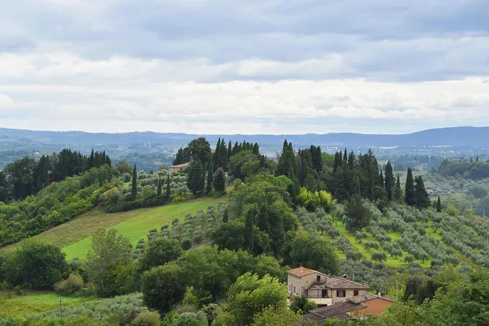 Framed Print : San Gimignano, Italy. September 18, 2024 Framed Print : San Gimignano, Italy. September 18, 2024