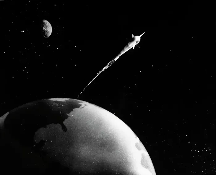 Framed Print : Satellite orbiting the Earth, Telstar, AT&T, C.1962 Framed Print : Satellite orbiting the Earth, Telstar, AT&T, C.1962