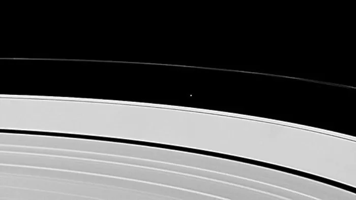 Framed Print : Saturn's A Ring and Moon Atlas Framed Print : Saturn's A Ring and Moon Atlas
