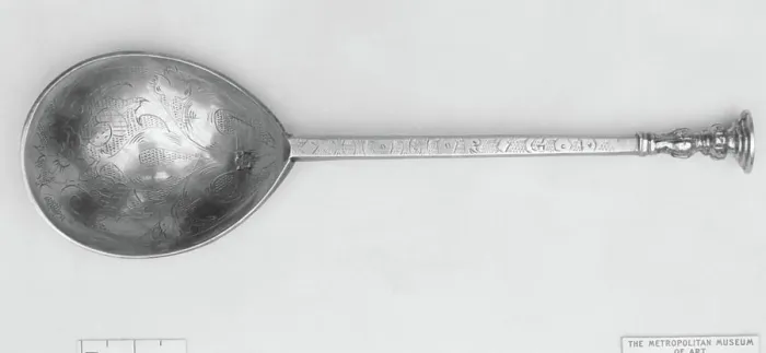 Framed Print : Seal-top spoon ca. 1630-40 Robert Matthew. Seal-top spoon 192221