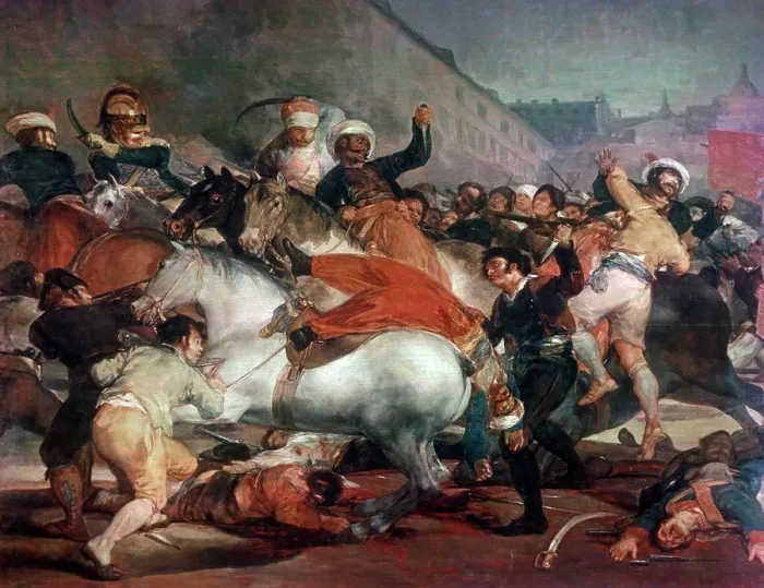 Framed Print : Second of May 1808, The, C.1814, Goya y Lucientes, Francisco (1746-1828 / Spanish), Museo del Prado, Madrid, Spain Framed Print : Second of May 1808, The, C.1814, Goya y Lucientes, Francisco (1746-1828 / Spanish), Museo del Prado, Madrid, Spain