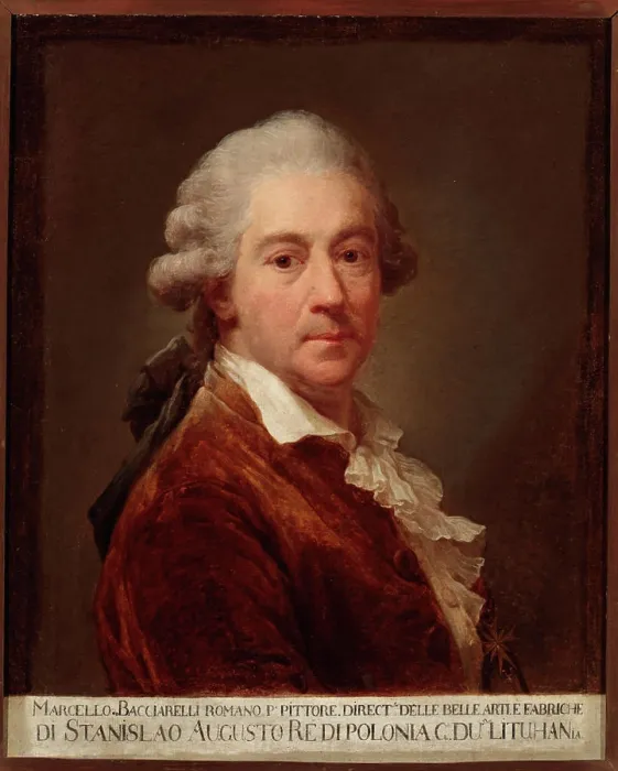 Framed Print : Self-portrait in a tailcoat. Bacciarelli, Marcello (1731-1818), painter Framed Print : Self-portrait in a tailcoat. Bacciarelli, Marcello (1731-1818), painter