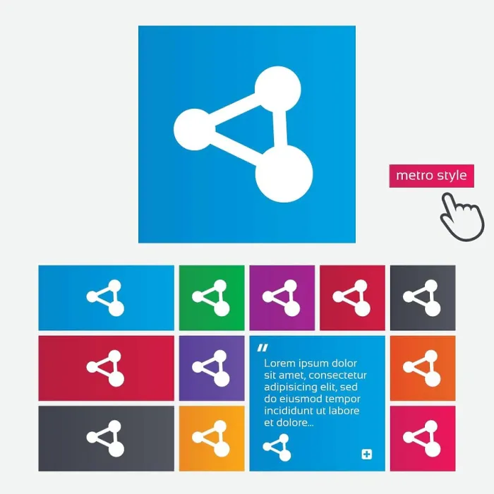 Framed Print : Share Icon - Link Symbol Modern share icon depicting a link symbol