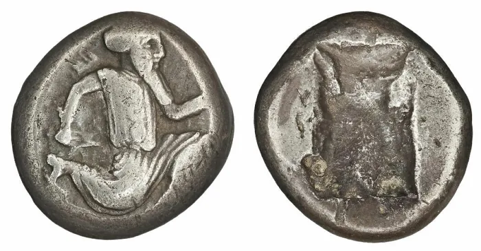 Framed Print : shekel (siglos). Artakserkses II (404-358 p.n.e.), ruler, Artakserkses III (359-338 p.n.e.), ruler Framed Print : shekel (siglos). Artakserkses II (404-358 p.n.e.), ruler, Artakserkses III (359-338 p.n.e.), ruler
