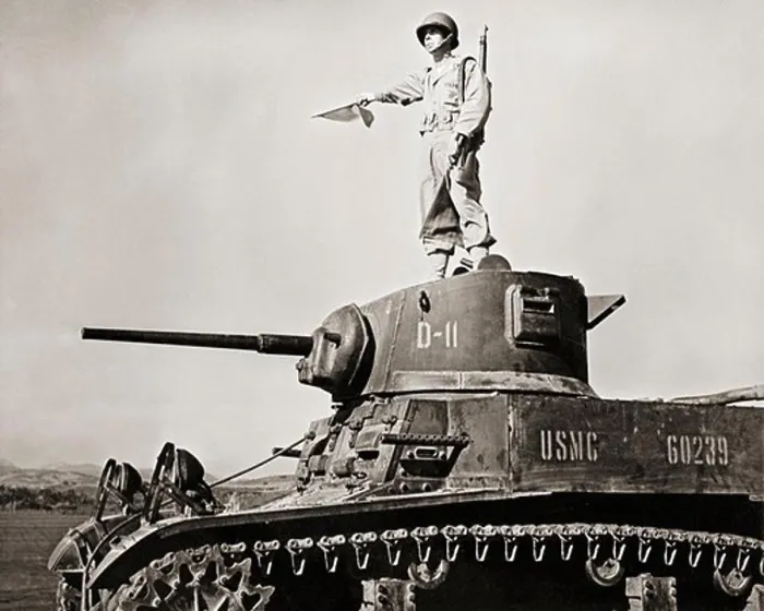 Framed Print : Signaling From a Tank Framed Print : Signaling From a Tank