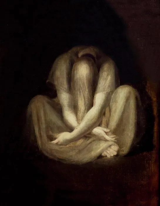 Framed Print : SIlence, Henry Fuseli, 1799-1801 Framed Print : SIlence, Henry Fuseli, 1799-1801